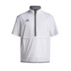 Adidas Coach Short Sleeve 1/2 Zip Woven Pullover - Image 9