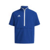 Adidas Coach Short Sleeve 1/2 Zip Woven Pullover - Image 5