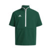 Adidas Coach Short Sleeve 1/2 Zip Woven Pullover - Image 27